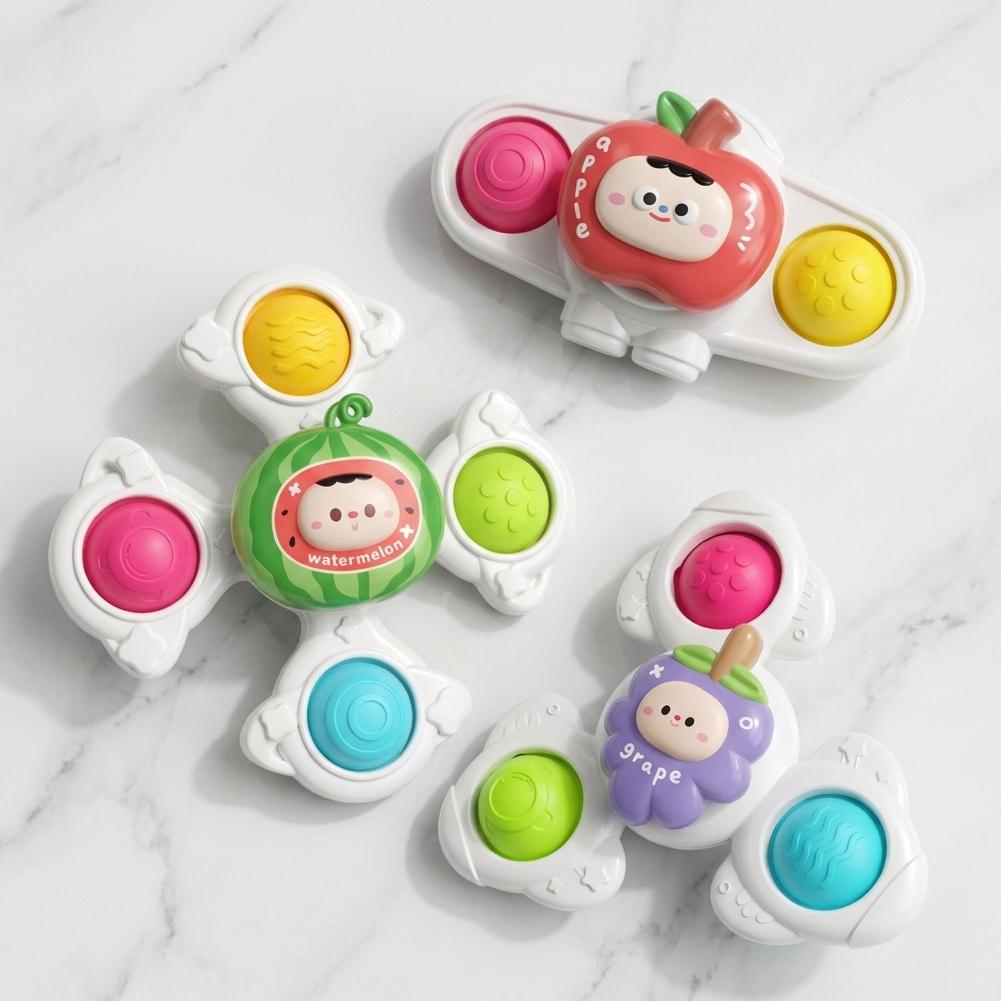 3Pcs Baby Sucker Fidget Spinni - Travel Accessories For Baby 评论和价格