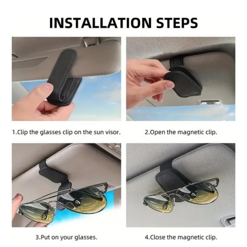 Car Sun Visor Glasses Case Hol - Travel Accessories For Car 评论和价格