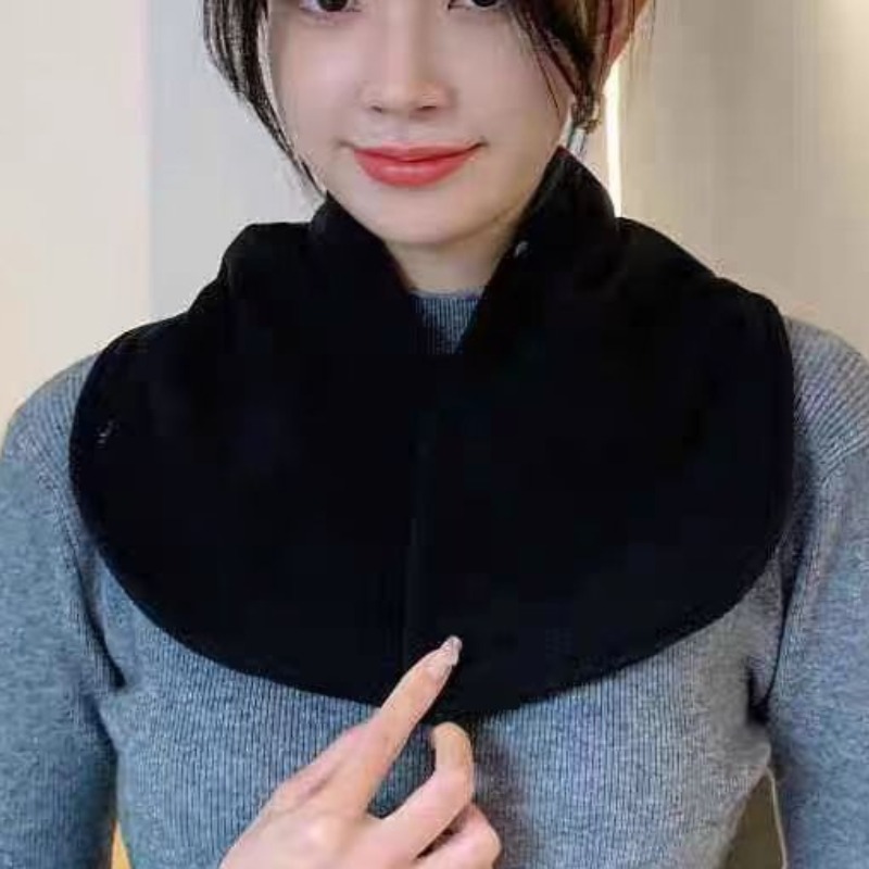1pc Winter Thickened Fleece-Li - Travel Accessories Neck 评论和价格