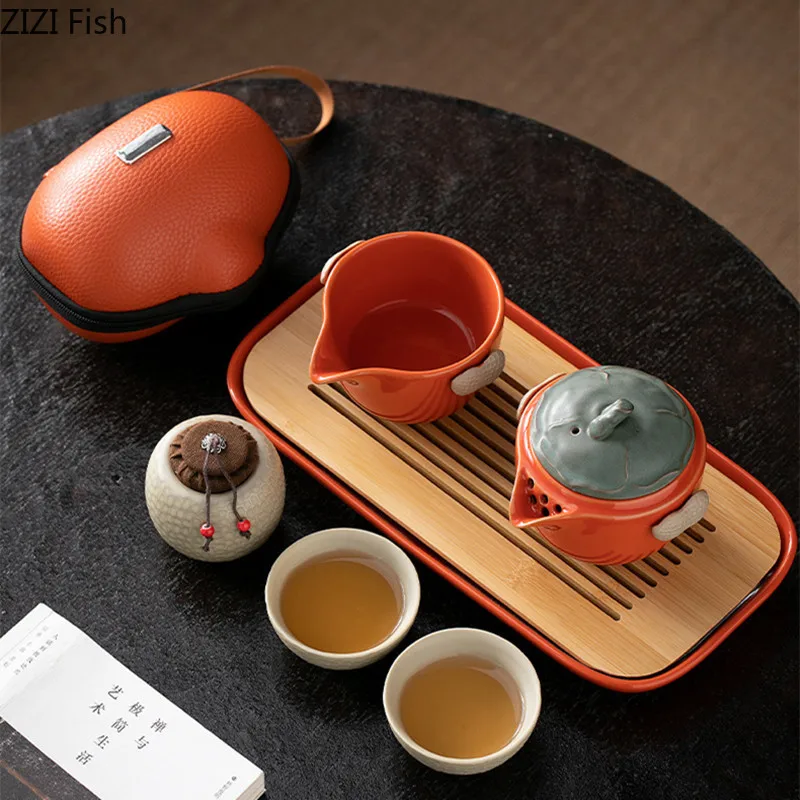 Outdoor Travel Tea Set Creativ - Travel Accessories Gift Set 评论和价格