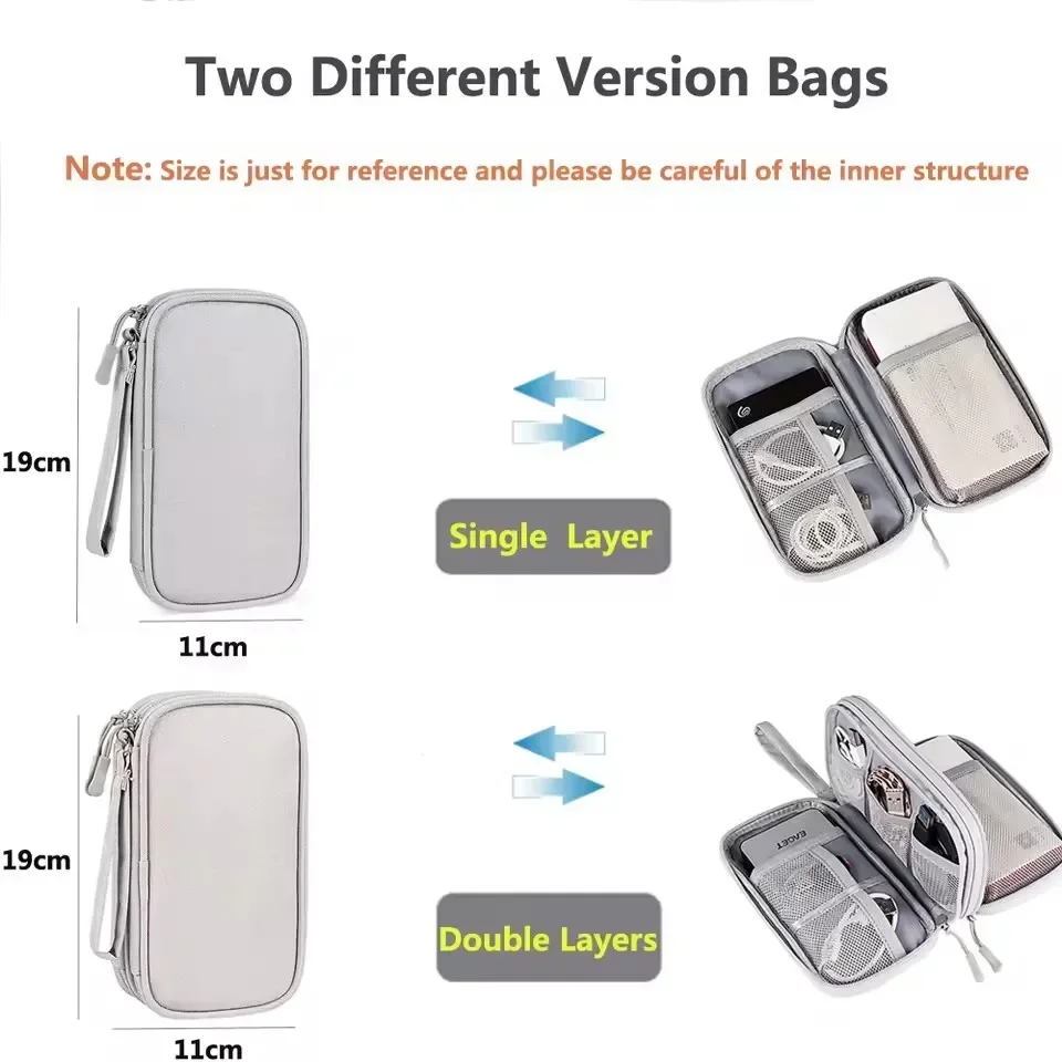 Travel Cable Bag Portable Digi - Travel Accessories Organizer 评论和价格