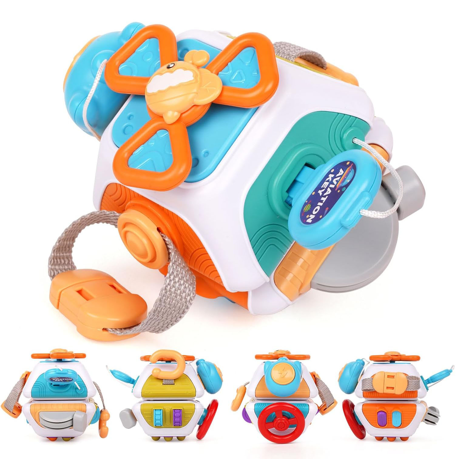 Baby Busy Board Cube Montessor - Travel Accessories For Baby 评论和价格
