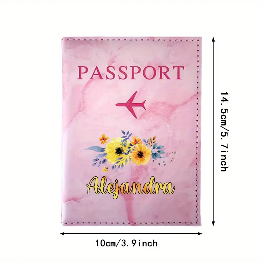Customized Name Synthetic Leat - Travel Accessories Personalised 评论和价格