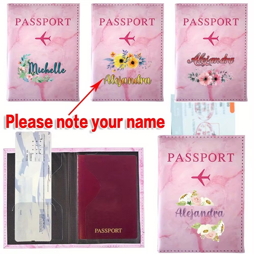 Customized Name Synthetic Leat - Travel Accessories Personalised 评论和价格