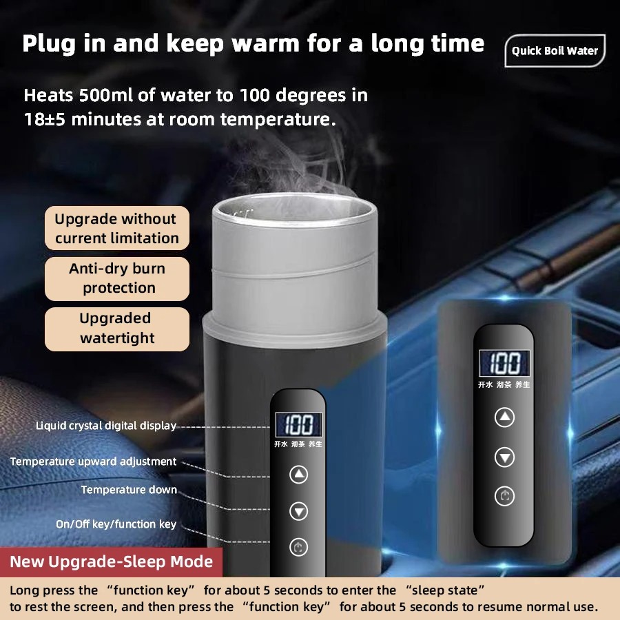 500ml Electric Kettle Portable - Portable Travel Kettle 评论和价格