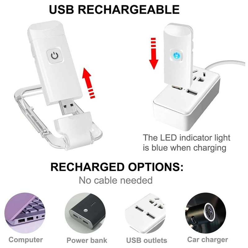 Eye Protection Reading Light w - Book Light Flexible 评论和价格