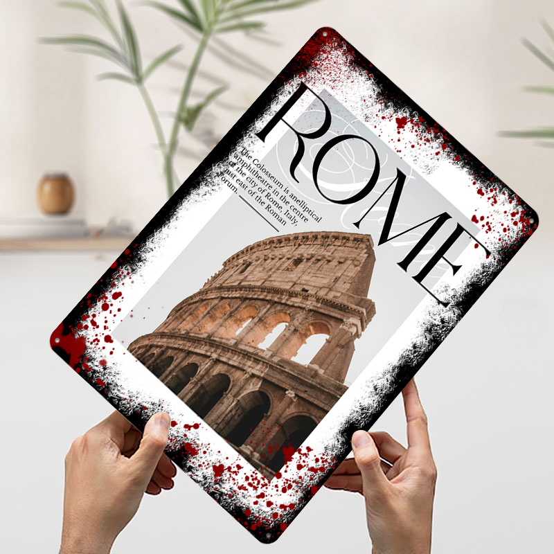 Rome Colosseum Travel Poster C - Travel Accessories Rome 评论和价格