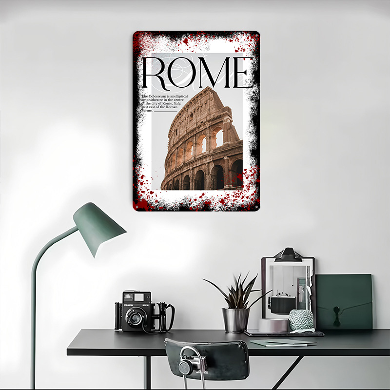 Rome Colosseum Travel Poster C - Travel Accessories Rome 评论和价格