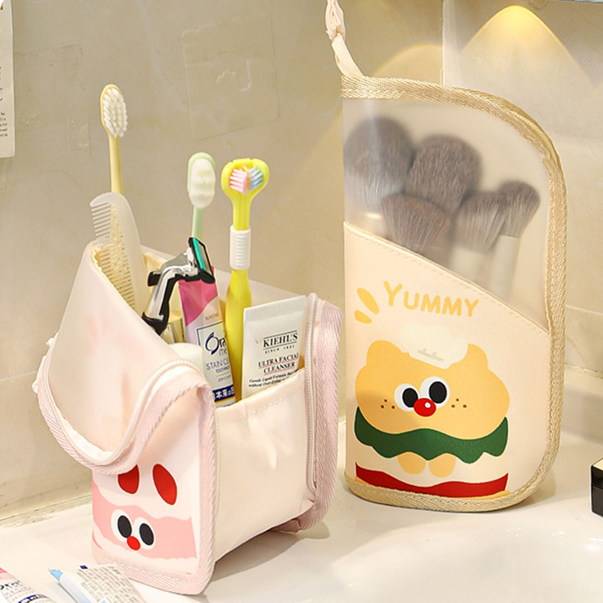 1Pcs Cosmetic Bag Travel Stand - Travel Accessories Organizer 评论和价格