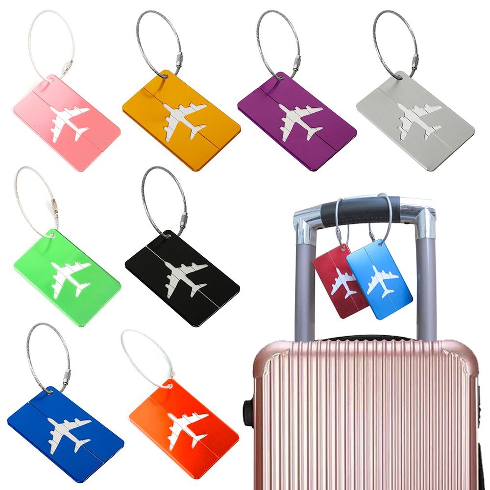 Aluminium Travel Luggage Tags  - Travel Accessories Uk 评论和价格
