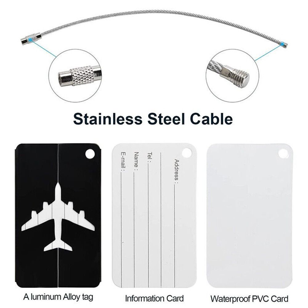 Aluminium Travel Luggage Tags  - Travel Accessories Uk 评论和价格