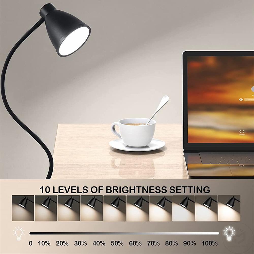 LED Desk Lamp Reading Light 3  - Book Light Flexible 评论和价格