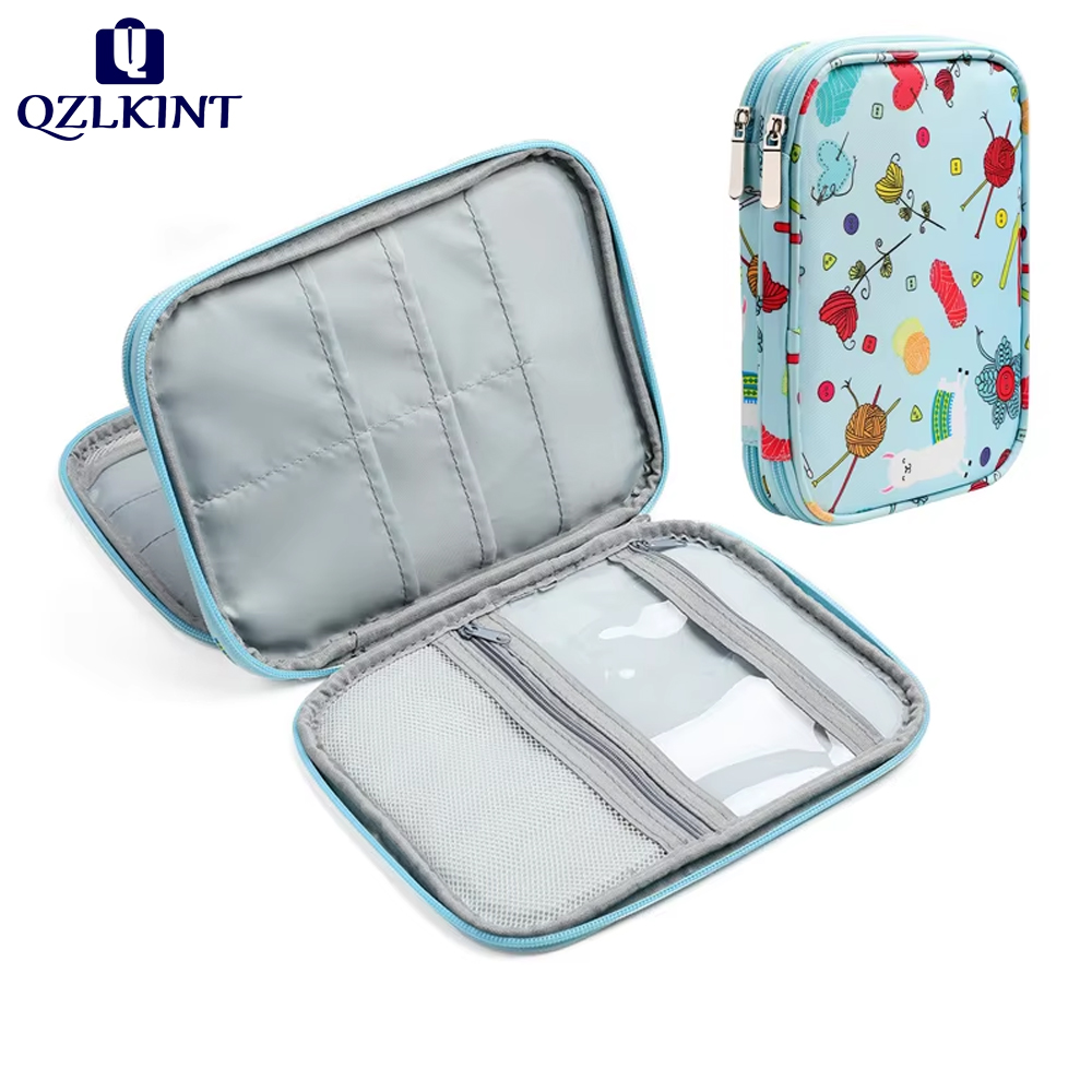Empty Knitting Needles Case Tr - Travel Accessories Kit Bag 评论和价格