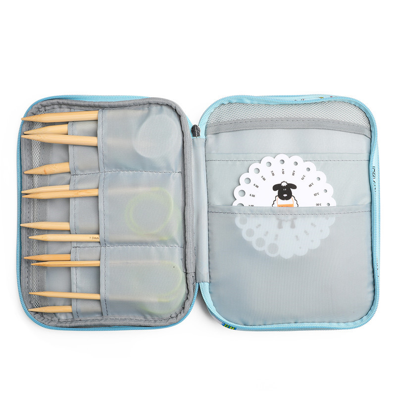 Empty Knitting Needles Case Tr - Travel Accessories Kit Bag 评论和价格