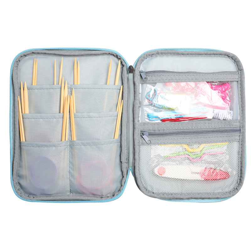 Empty Knitting Needles Case Tr - Travel Accessories Kit Bag 评论和价格
