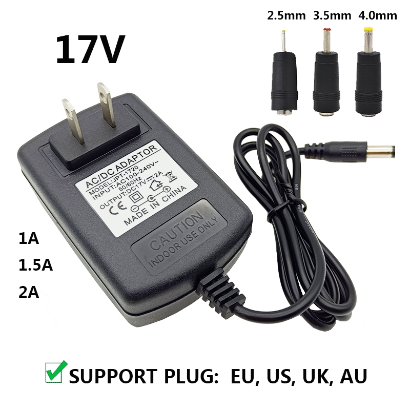 DC17V 17V 2A AC DC Power Suppl - Travel Accessories Uk 评论和价格