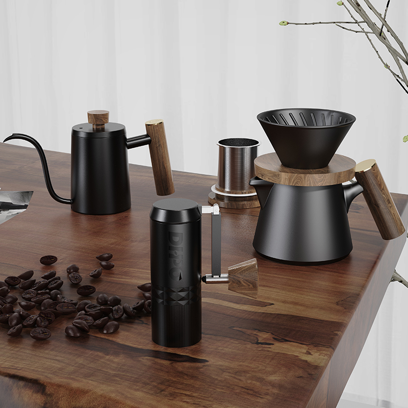 DHPO Luxury Coffee Kit Set wit - Portable Travel Kettle 评论和价格