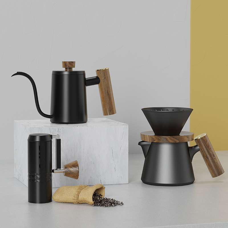 DHPO Luxury Coffee Kit Set wit - Portable Travel Kettle 评论和价格
