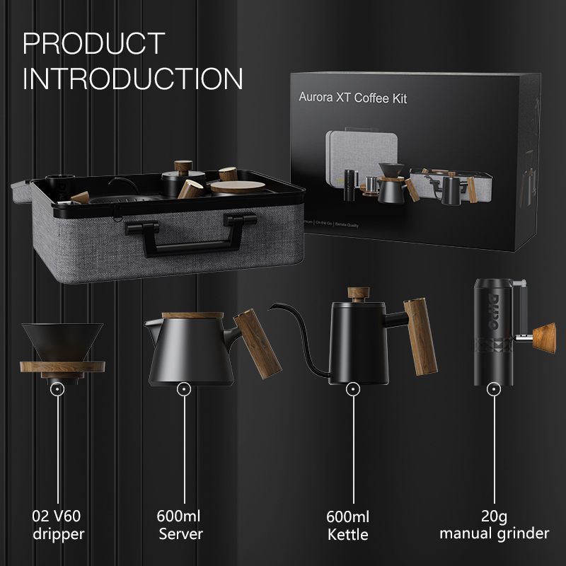DHPO Luxury Coffee Kit Set wit - Portable Travel Kettle 评论和价格