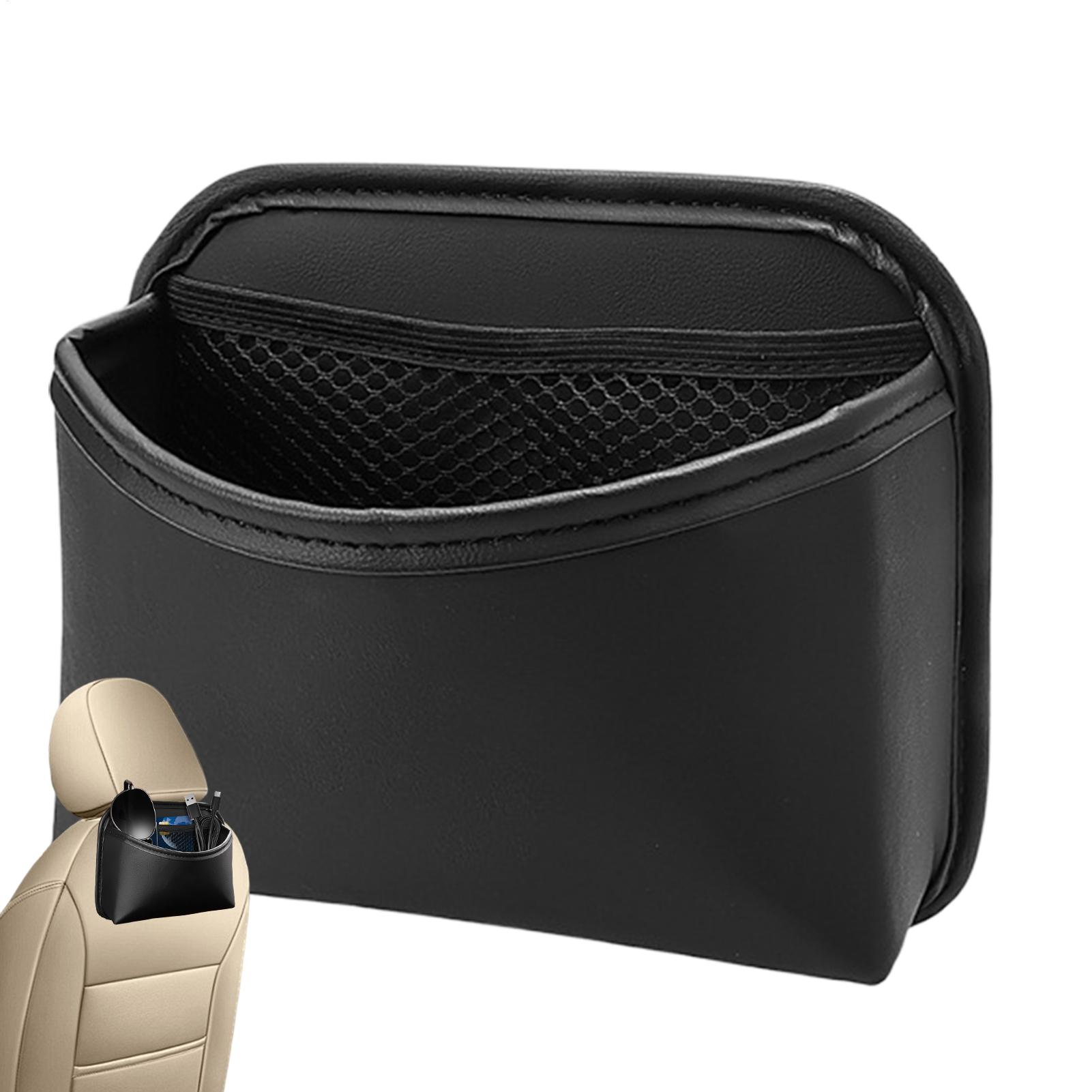 Car Seat Side Organizer PU Lea - Car Seat Travel Bag 评论和价格