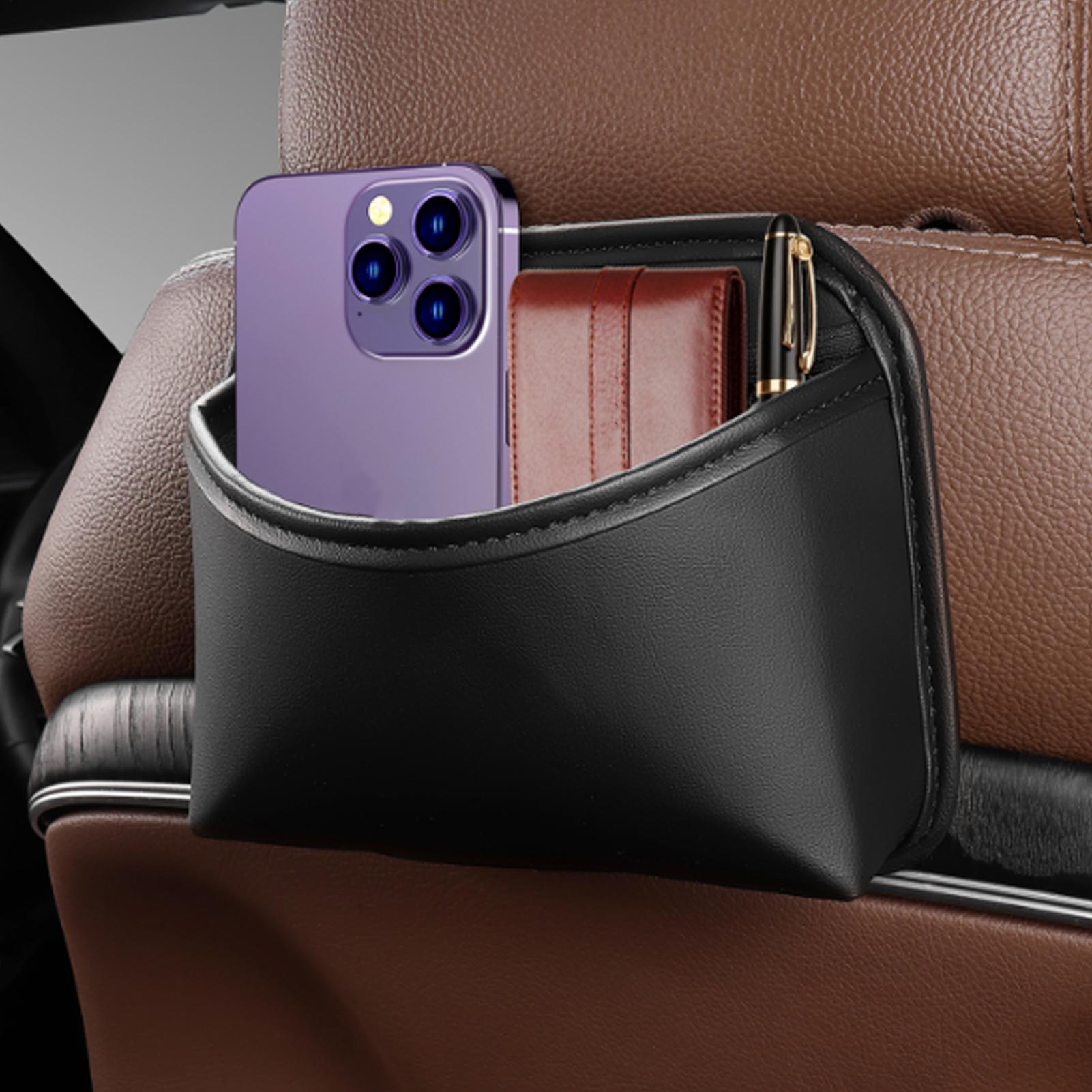 Car Seat Side Organizer PU Lea - Car Seat Travel Bag 评论和价格