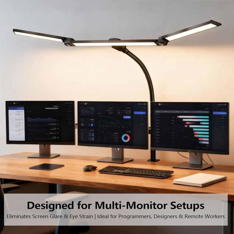 LED Desk Lamp Eye-Caring Desk  - Book Light Flexible 评论和价格