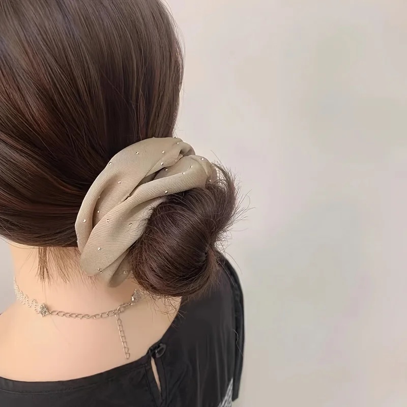 1/3PCS Satin Scrunchies with R - Travel Accessories Comfort 评论和价格