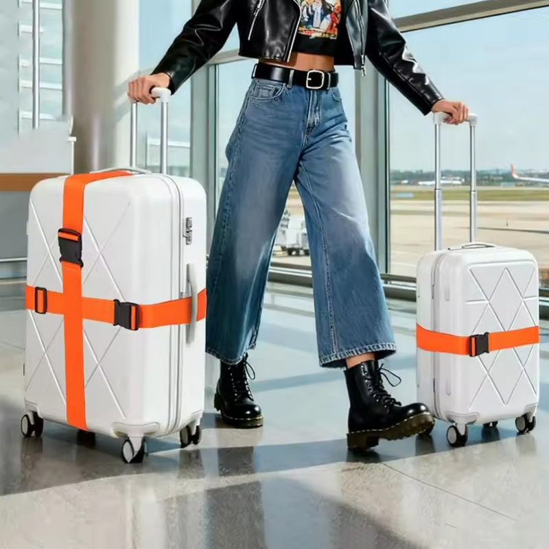 4Luggage strap set，Luggage sec - Travel Accessories Gift Set 评论和价格