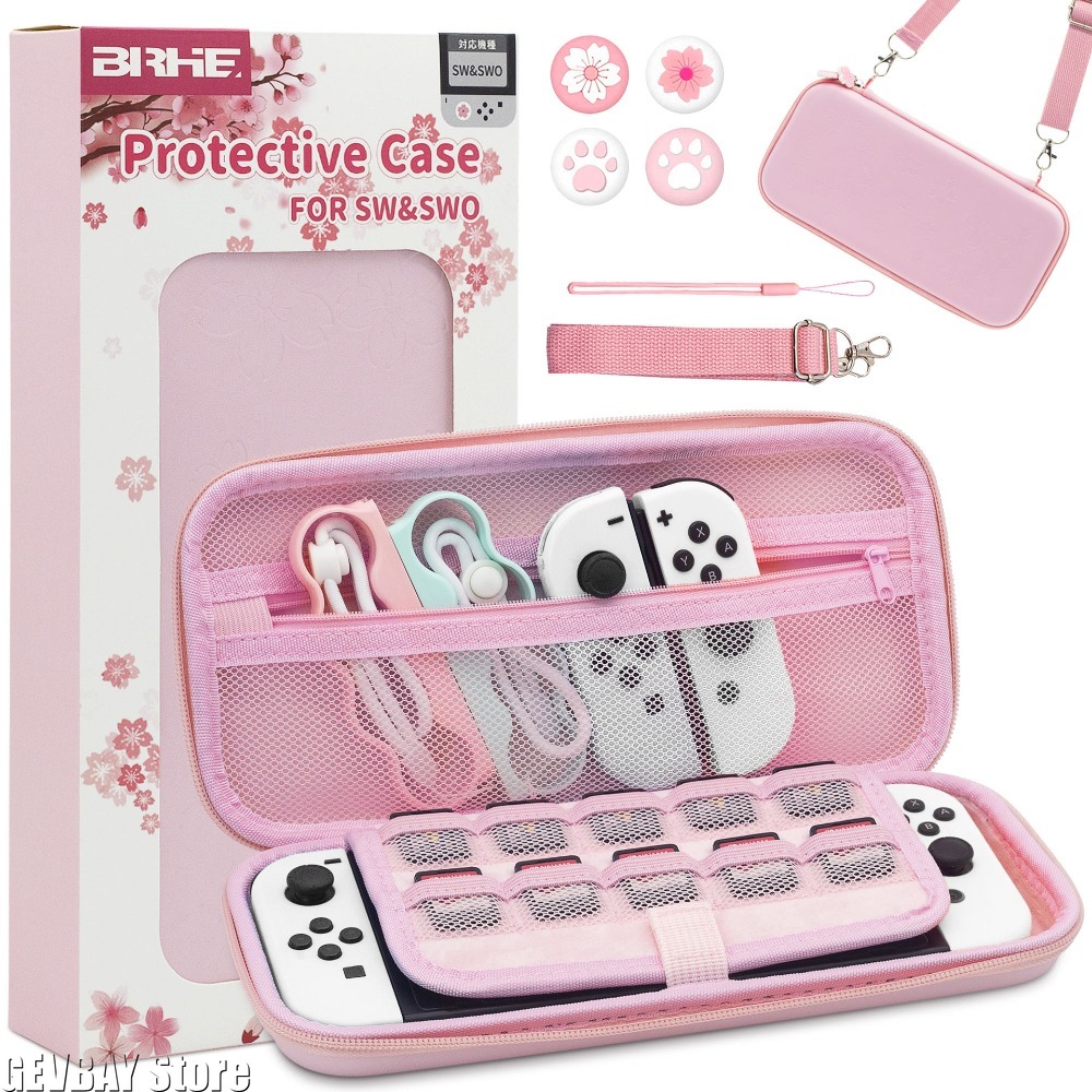 PU  Sakura Pink Shell Portable - Travel Accessories Kit Bag 评论和价格