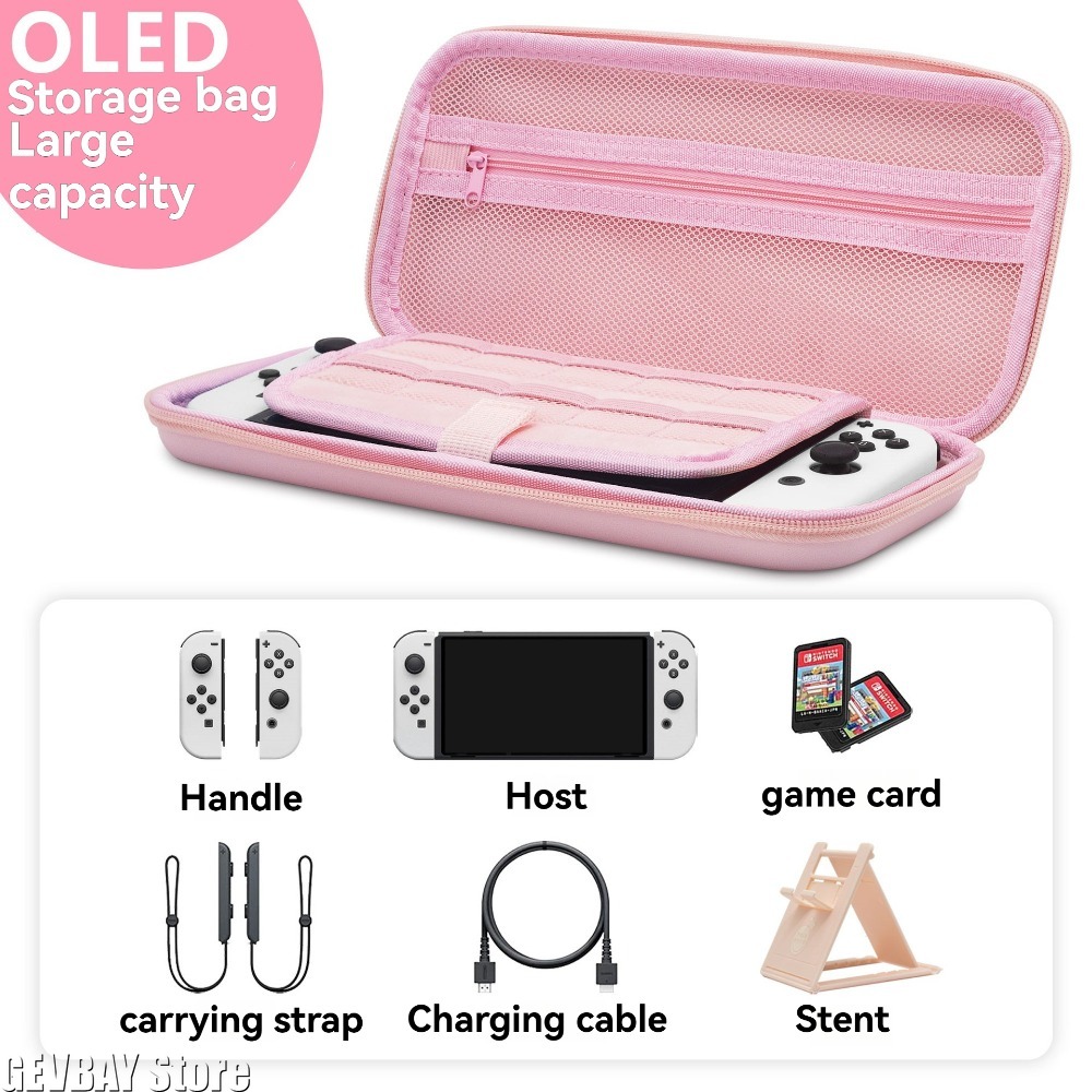 PU  Sakura Pink Shell Portable - Travel Accessories Kit Bag 评论和价格